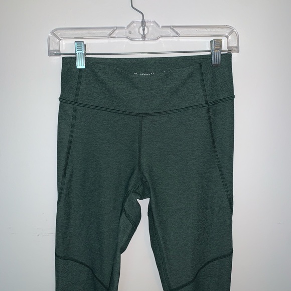 Outdoor Voices Hunter Green warm up leggings small - Picture 3 of 5